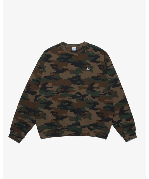 KEBOZ(ケボズ)の「EFG WAPPEN SWEAT CREWNECK(スウェット・メンズ・オレンジ/ネイビー/ブラック/グレー・M/L/XL/S/2XL)」の16枚目の写真