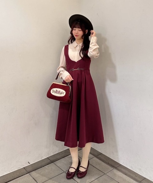 an another angelus(アンアナザーアンジェラス)の「ローズカメオブローチ付きブラウス/fint フィント(シャツ/ブラウス・レディース・ピンクベージュ/オフホワイト・FREE)」の19枚目の写真