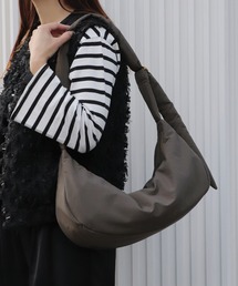 LA MARGE（ラマージ）の「【 LA MARGE 】【軽量】2WAY ナイロン ハーフムーン ショルダーバッグ ユニセックス（ショルダーバッグ）」