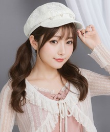 DearMyLoveRose（ディアマイラブローズ）の「アソートビジューレースキャスケット（キャスケット）」