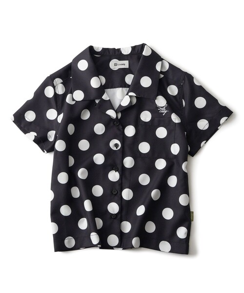 Subciety（サブサエティ）の「【WOMEN】Dot shirt（シャツ/ブラウス・レディース・ピンク/グリーン/ブラック・FREE）」の15枚目の写真