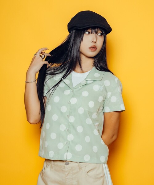 Subciety（サブサエティ）の「【WOMEN】Dot shirt（シャツ/ブラウス・レディース・ピンク/グリーン/ブラック・FREE）」の22枚目の写真