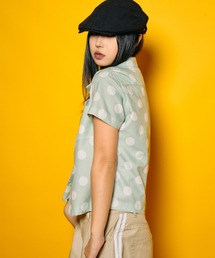 【WOMEN】Dot shirt