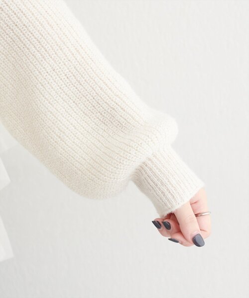 natural couture（ナチュラルクチュール）の「チュール重ねカーディガン（カーディガン/ボレロ・レディース・ライトベージュ/アイボリー/ピンク/ブラウン・FREE）」の14枚目の写真