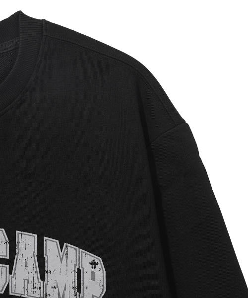 GAKKAI UNIONS(ガッカイユニオンズ)の「ウィンターキャンプ スウェット ブラック(スウェット・レディース・その他・SMALL/MEDIUM/LARGE/X-LARGE)」の4枚目の写真