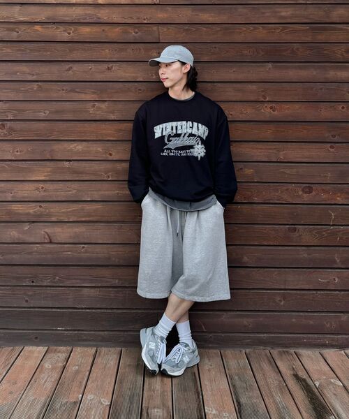 GAKKAI UNIONS(ガッカイユニオンズ)の「ウィンターキャンプ スウェット ブラック(スウェット・レディース・その他・SMALL/MEDIUM/LARGE/X-LARGE)」の10枚目の写真