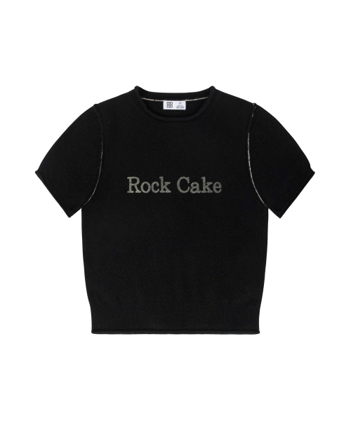 ROCKCAKE（ロックケーキ）の「ステッチライン ラウンドニット - ブラック（ニット/セーター・レディース・その他・SMALL）」の2枚目の写真