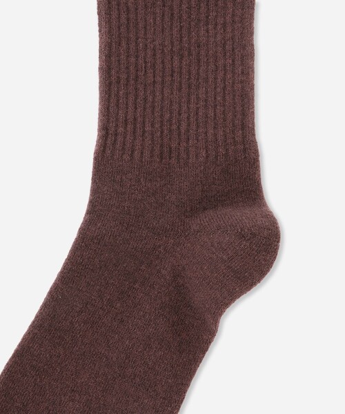 Saturdays NYC(サタデーズ ニューヨークシティ )の「SNYC Wool Socks(ソックス/靴下・メンズ・ブラック/オリーブ/ワイン/オフホワイト・FREE)」の9枚目の写真