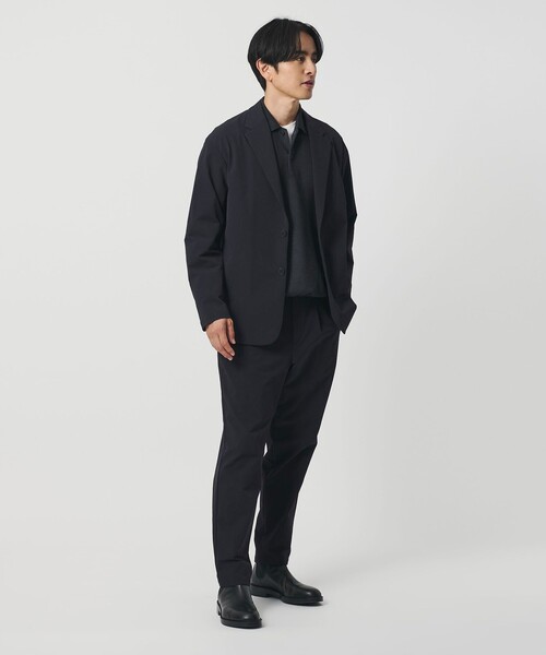BEAUTY&YOUTH UNITED ARROWS(ビューティーアンドユースユナイテッドアローズ)の「KOMATSU PACK URK リラックス ジャケット ストレッチ セットアップ対応 裏起毛(テーラードジャケット・メンズ・ブラック/ネイビー/ダークグレー・L/M/S/XL)」の10枚目の写真