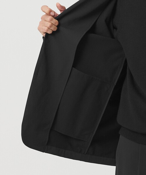 BEAUTY&YOUTH UNITED ARROWS(ビューティーアンドユースユナイテッドアローズ)の「KOMATSU PACK URK リラックス ジャケット ストレッチ セットアップ対応 裏起毛(テーラードジャケット・メンズ・ブラック/ネイビー/ダークグレー・L/M/S/XL)」の21枚目の写真