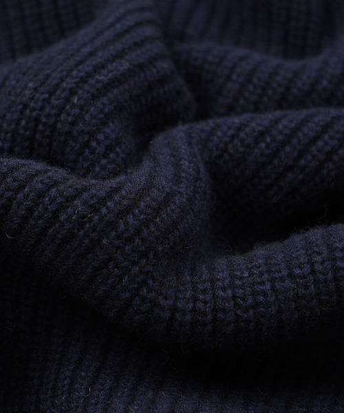 FRIZMWORKS(フリズムワークス)の「KANGAROO KNIT PULLOVER HOODY _ NAVY(ニット/セーター・メンズ・その他・SMALL/MEDIUM/LARGE/X-LARGE)」の6枚目の写真