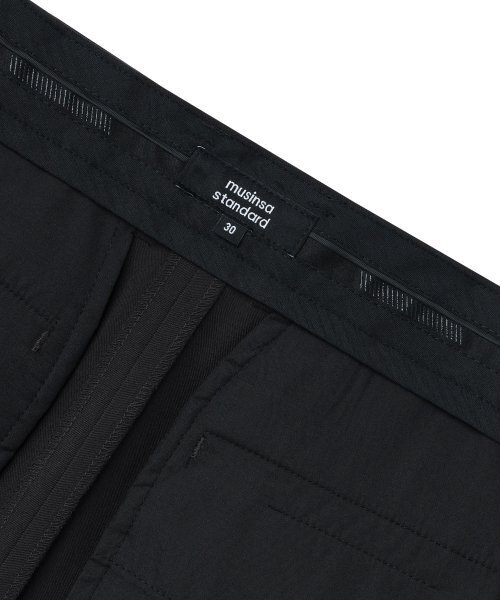 MUSINSA STANDARD（ムシンサスタンダード）の「サイドアジャストツーピンタックワイドスラックス[ダークグレー]（スラックス・メンズ・その他・40/38/42/26/27/28/29）」の7枚目の写真