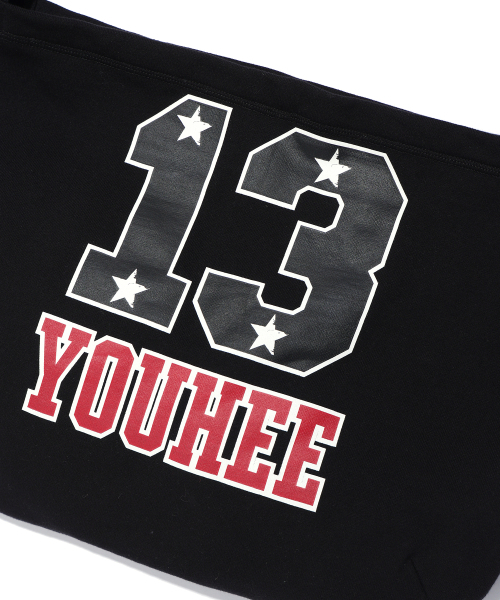 YOUHEE(ユヒ)の「YOUHEE TERRY BIG BAG BLACK(メッセンジャーバッグ・レディース・その他・FREE)」の7枚目の写真