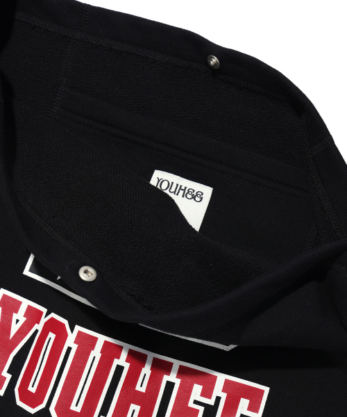 YOUHEE(ユヒ)の「YOUHEE TERRY BIG BAG BLACK(メッセンジャーバッグ・レディース・その他・FREE)」の3枚目の写真