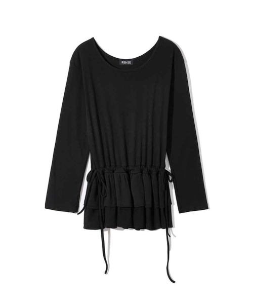 RENSE(レンセ)の「Frill Layered Long Sleeve Black(Tシャツ/カットソー・レディース・その他・FREE)」の10枚目の写真