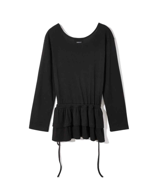 RENSE(レンセ)の「Frill Layered Long Sleeve Black(Tシャツ/カットソー・レディース・その他・FREE)」の11枚目の写真