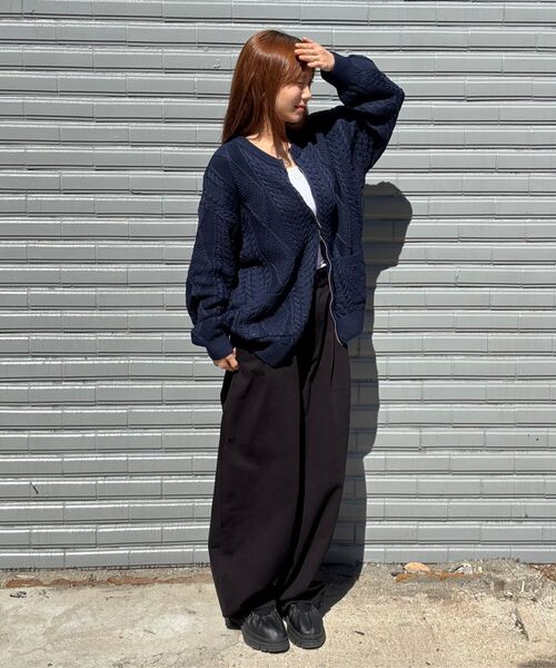 VTWO(ブイツー)の「バルーンフィットワイドコットンパンツ(ブラック)(その他パンツ・メンズ・その他・SMALL/MEDIUM/LARGE)」の5枚目の写真