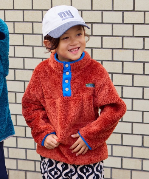 MARKEY'S(마키즈)의 「보어 플리스 스냅 재킷(기타 아우터)」｜오렌지