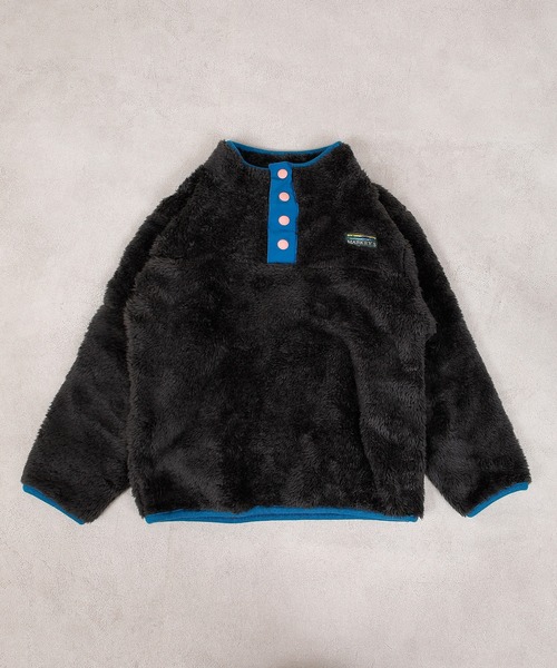 MARKEY'S（マーキーズ）の「ボアフリーススナップジャケット（その他アウター・キッズ・チャコール/イエロー/オレンジ/グリーン・90/100/110/120/130/140/150）」の12枚目の写真