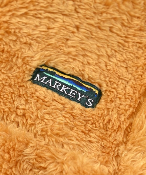 MARKEY'S（マーキーズ）の「ボアフリーススナップジャケット（その他アウター・キッズ・チャコール/イエロー/オレンジ/グリーン・90/100/110/120/130/140/150）」の19枚目の写真