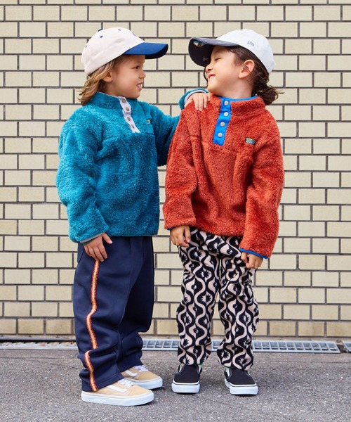 MARKEY'S（マーキーズ）の「ボアフリーススナップジャケット（その他アウター・キッズ・チャコール/イエロー/オレンジ/グリーン・90/100/110/120/130/140/150）」の10枚目の写真