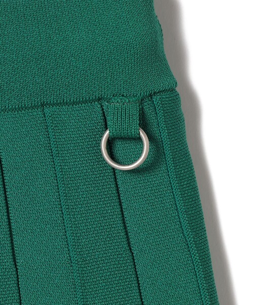 BEAMS GOLF(ビームスゴルフ)の「ORANGE LABEL / ニット プリーツ風 スカート(スカート・レディース・グリーン/ブラック/ホワイト・SMALL/LARGE/MEDIUM)」の22枚目の写真
