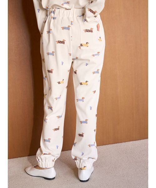 正規品♡DOG柄プルオーバー＆ロングパンツ♡ダックス セール】ダックスフンド柄ロングパンツ（ルームウェア/パジャマ