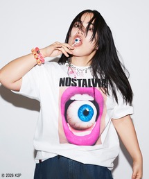 NOSTALVIA（ノスタルヴィア）の「禍禍女×NOSTALVIA ノスタルヴィア コラボ Tシャツ（Tシャツ/カットソー）」