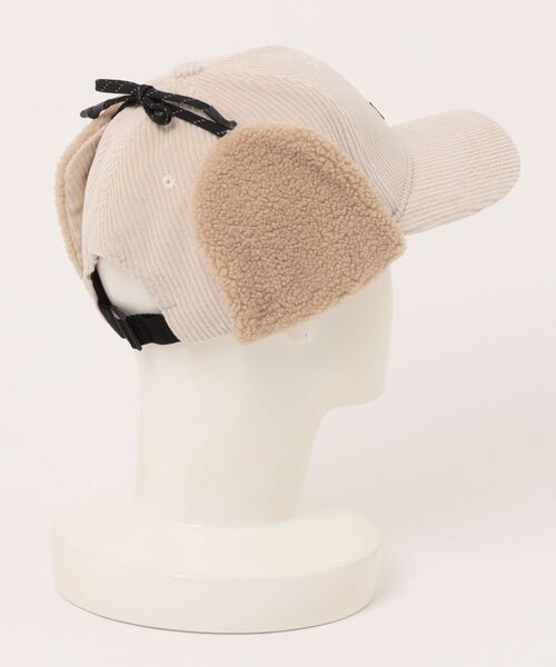 Columbia（コロンビア）の「columbia/コロンビア キャップ ケンドリックパークファーフラップキャップ PU5737（キャップ・メンズ・アイボリー/ブラック/カーキ・FREE）」の4枚目の写真