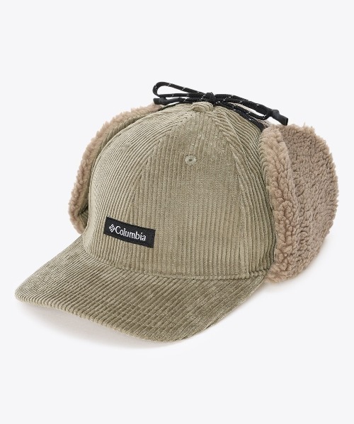 Columbia（コロンビア）の「columbia/コロンビア キャップ ケンドリックパークファーフラップキャップ PU5737（キャップ・メンズ・アイボリー/ブラック/カーキ・FREE）」の3枚目の写真