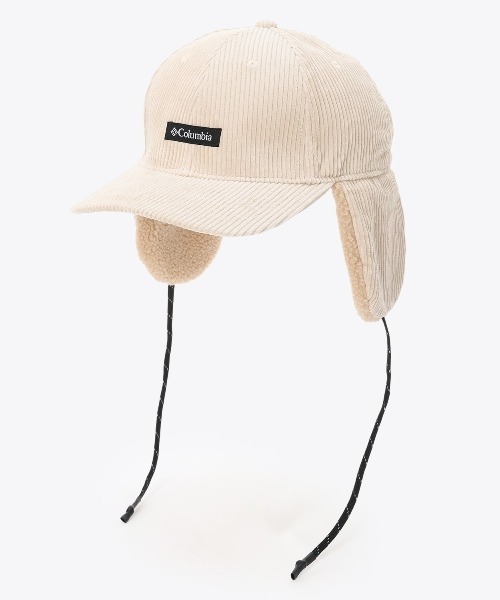 Columbia（コロンビア）の「columbia/コロンビア キャップ ケンドリックパークファーフラップキャップ PU5737（キャップ・メンズ・アイボリー/ブラック/カーキ・FREE）」の6枚目の写真