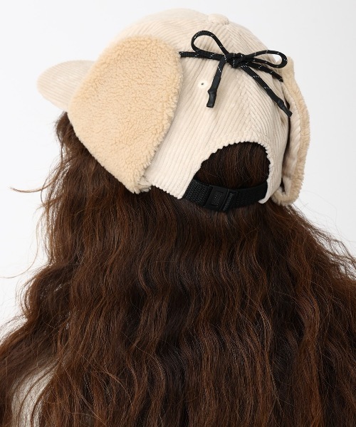 Columbia（コロンビア）の「columbia/コロンビア キャップ ケンドリックパークファーフラップキャップ PU5737（キャップ・メンズ・アイボリー/ブラック/カーキ・FREE）」の15枚目の写真