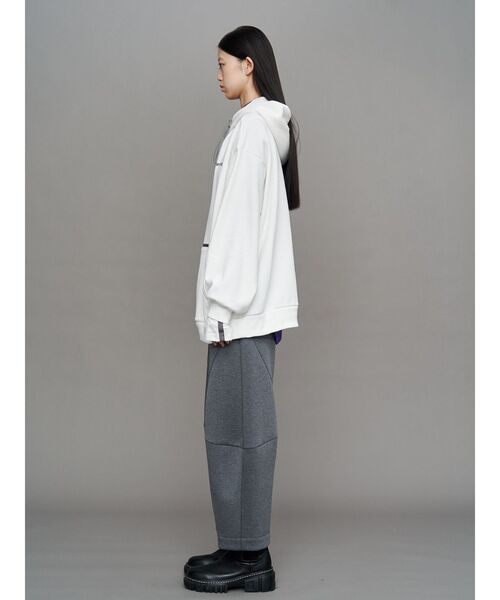 UN3D.（アンスリード）の「ARM COVER DOCKING HOODIE / アームカバードッキングフーディー（パーカー・レディース・ホワイト/ブラック/グレー・44/38）」の15枚目の写真