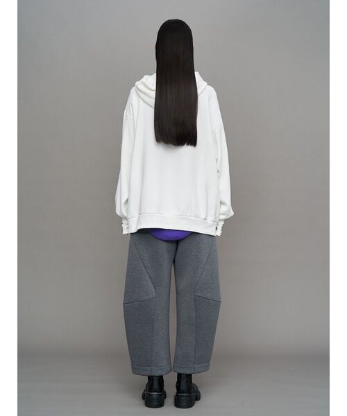 UN3D.（アンスリード）の「ARM COVER DOCKING HOODIE / アームカバードッキングフーディー（パーカー・レディース・ホワイト/ブラック/グレー・44/38）」の16枚目の写真