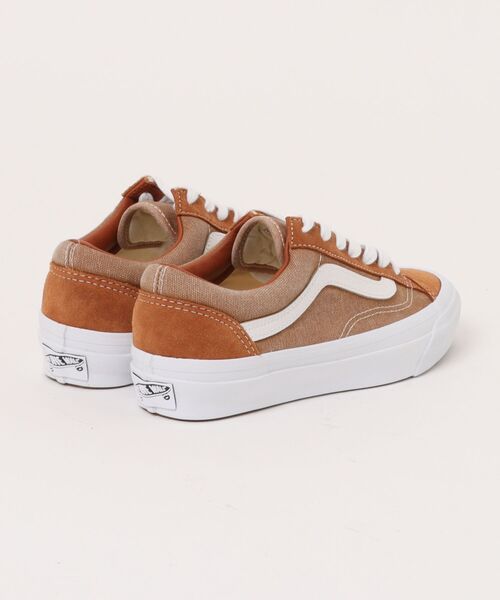 VANS(バンズ)の「PREMIUM オールドスクール 36 / LX Old Skool 36 WASHED TAN/BRO VN000D57TBR1(スニーカー・メンズ・ライトブラウン・5.5/6/7.5/8/8.5/9/10.5/11/11.5/12/9.5/10/4/4.5/5/7/6.5)」の7枚目の写真