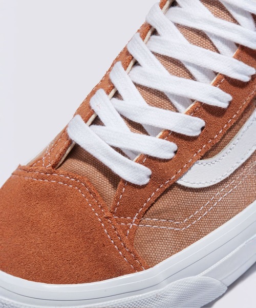 VANS(バンズ)の「PREMIUM オールドスクール 36 / LX Old Skool 36 WASHED TAN/BRO VN000D57TBR1(スニーカー・メンズ・ライトブラウン・5.5/6/7.5/8/8.5/9/10.5/11/11.5/12/9.5/10/4/4.5/5/7/6.5)」の6枚目の写真