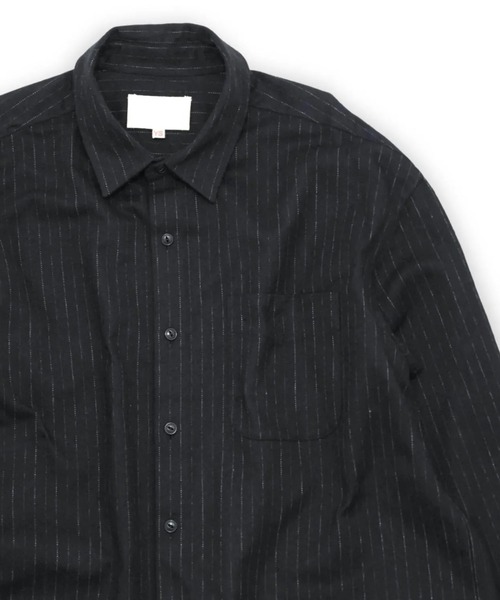 yoko sakamoto(ヨーコサカモト)の「【YOKO SAKAMOTO】 REGULAR COLLAR SHIRT(シャツ/ブラウス・メンズ・ブラック・SMALL)」の2枚目の写真