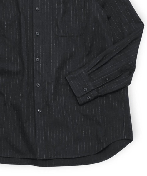yoko sakamoto(ヨーコサカモト)の「【YOKO SAKAMOTO】 REGULAR COLLAR SHIRT(シャツ/ブラウス・メンズ・ブラック・SMALL)」の3枚目の写真