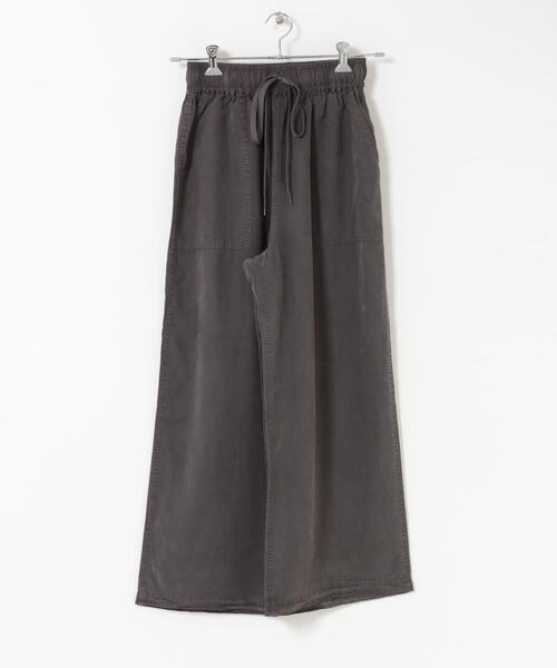 ITEMS URBANRESEARCH(アイテムズ アーバンリサーチ)の「リラクシーイージーパンツ(その他パンツ・レディース・ブラウン/チャコールグレー/グレー系その他・FREE)」の18枚目の写真