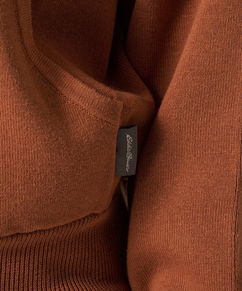 Eddie Bauer（エディーバウアー）の「コージー フルジップ セーター（ニット/セーター・レディース・ネイビー/アイボリー/ダークオレンジ・L/M/XL/S）」の13枚目の写真