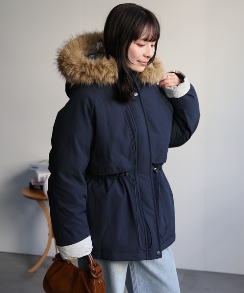 model：156cm　着用サイズ：FREE