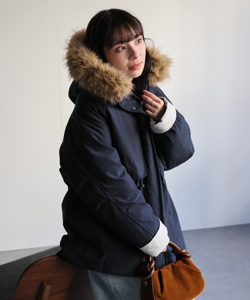 model：156cm　着用サイズ：FREE