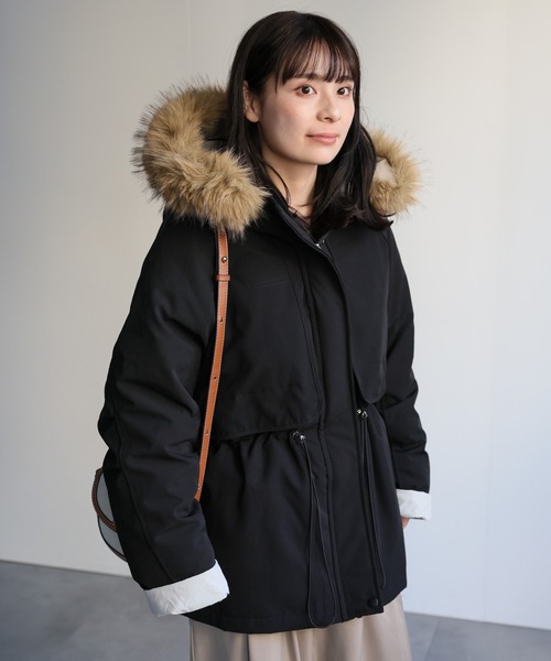 model：156cm　着用サイズ：FREE