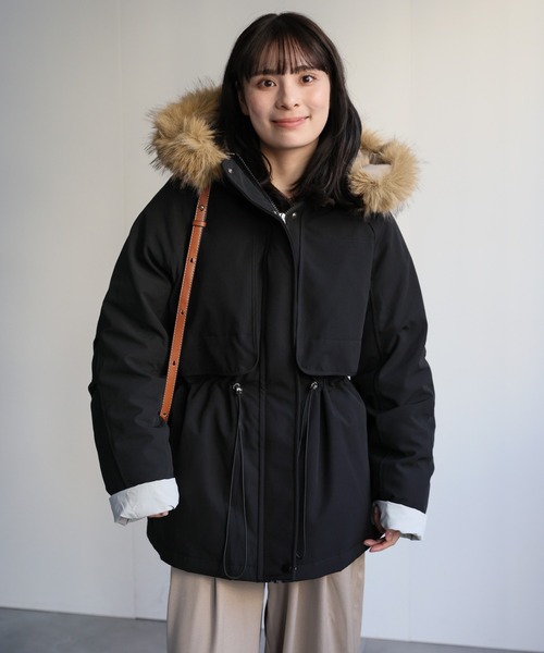 model：156cm　着用サイズ：FREE