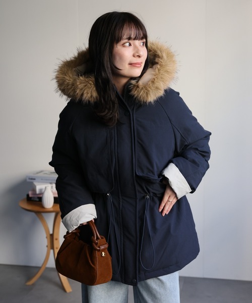 model：156cm　着用サイズ：FREE