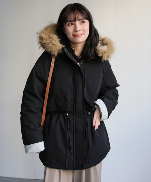 model：156cm　着用サイズ：FREE