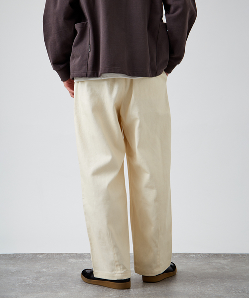 B.C STOCK（ベーセーストック）の「コットン オーバースリーピングパンツ（その他パンツ・メンズ・アイボリー/ブラック/グリーン/ブラウン・FREE）」の12枚目の写真