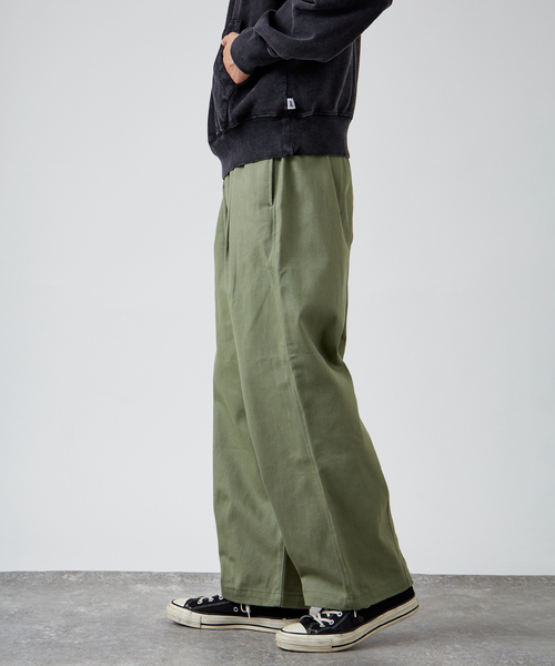 B.C STOCK（ベーセーストック）の「コットン オーバースリーピングパンツ（その他パンツ・メンズ・アイボリー/ブラック/グリーン/ブラウン・FREE）」の19枚目の写真