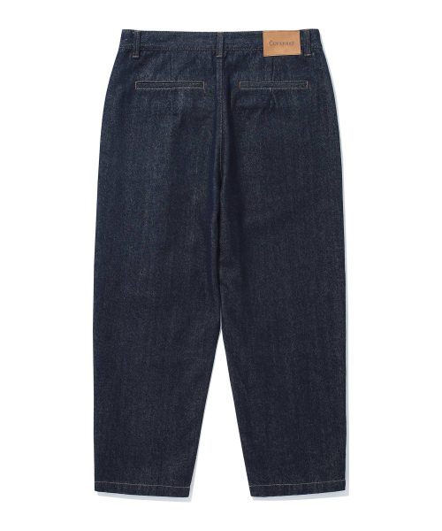 COVERNAT(カバーナット)の「デニムワンタックテーパードパンツインディゴ(デニムパンツ・レディース・その他・LARGE/MEDIUM/SMALL/X-LARGE)」の2枚目の写真