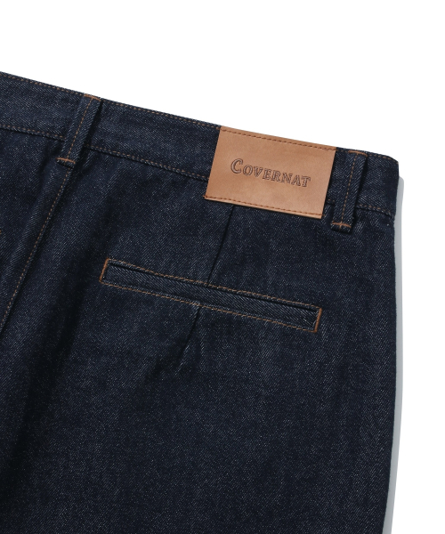 COVERNAT(カバーナット)の「デニムワンタックテーパードパンツインディゴ(デニムパンツ・レディース・その他・LARGE/MEDIUM/SMALL/X-LARGE)」の6枚目の写真